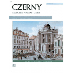 Selected Piano Studies, Volume 1 -Carl Czerny
