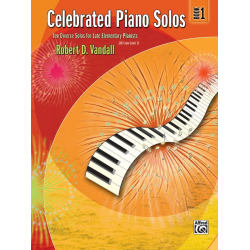 Celebrated Piano Solos Book 1 - LE - Robert D. Vandall