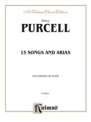 15 Songs and Arias : - Henry Purcell