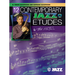 12 Contemporary Jazz Etudes - B-Flat Tenor Saxophone - Bob Mintzer