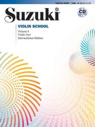 Suzuki Violin School Vol 8 Rev (with CD) - Shinichi Suzuki