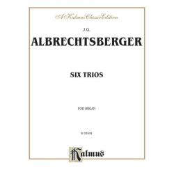 6 Trios : - Johann Georg Albrechtsberger