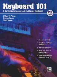 Keyboard 101 Bk/DVD - Willard A. Palmer