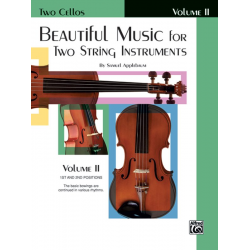 Beautiful Music vol.2 : for 2 cellos - Samuel Applebaum