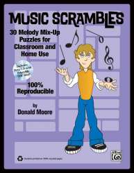 Music Scrambles (with CD) - Donald P. Moore