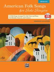 American Folk Songs Solo High (with CD)