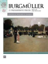 25 Progressive Pieces (Book/CD) - Friedrich Burgmüller