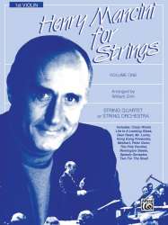 Henry Mancini for Strings vol.1 : - Henry Mancini / Arr. William Zinn