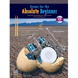 Drums for the Absolute Beginner. Book/CD - Pete Sweeney