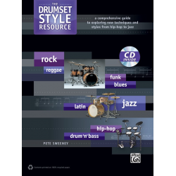Drumset Style Resource (with CD) - Pete Sweeney