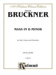 Mass in d minor : for soli, chorus -Anton Bruckner