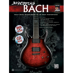 Shredding Bach (+DVD +CD) : for - Johann Sebastian Bach
