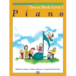 Alfred's Basic Piano Theory Book Level 3 -Willard A. Palmer