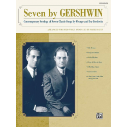 Seven By Gershwin (medium/low voice/CD) - George Gershwin