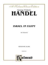 Israel in Egypt : miniature score - Georg Friedrich Händel (George Frederic Handel)