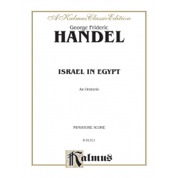 Israel in Egypt : miniature score - Georg Friedrich Händel (George Frederic Handel)