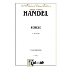 Semele : study score -Georg Friedrich Händel (George Frederic Handel)
