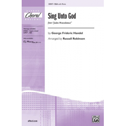 Sing Unto God SSA -Georg Friedrich Händel (George Frederic Handel)