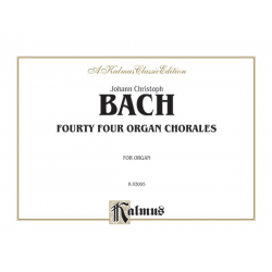 44 Organ Chorals - Johann Christoph Bach