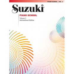 Suzuki Piano School Vol 3 (Rev 08) Bk - Shinichi Suzuki