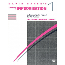 Techniques of Improv. Vol 1 (Lydian con) - David Baker