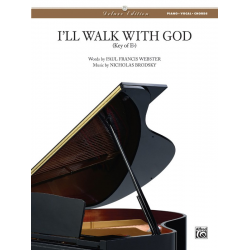 I'll Walk With God (PVG) (in Eb) - Nikolaus Brodszky
