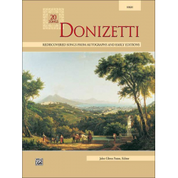 Donizetti 20 Songs. Med/high -Gaetano Donizetti