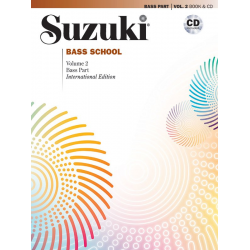 Suzuki Bass School 2 (with CD) - Shinichi Suzuki