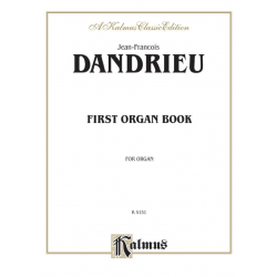 First Organ Book - Jean Francois Dandrieu