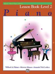 Alfred's Basic Piano Lesson Book 2 -Willard A. Palmer / Arr.Morton Manus