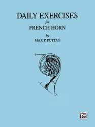 Daily Exercises : for french horn - Max Pottag