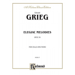 Eleciac Melodies op.34 : - Edvard Grieg