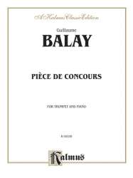 Piece de concours : - Guillaume Balay