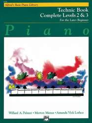 Alfred's Basic Piano Technic Bk Comp 2/3 - Willard A. Palmer