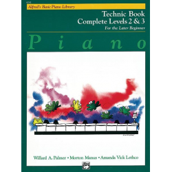 Alfred's Basic Piano Technic Bk Comp 2/3 -Willard A. Palmer