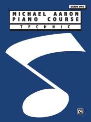 Piano Course Grade 1 : Technic - Michael Aaron