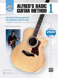 Alfred's Basic Guitar Method 1 Rev +DVD - Morton Manus