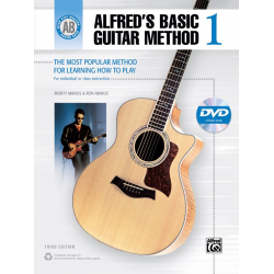 Alfred's Basic Guitar Method 1 Rev +DVD - Morton Manus