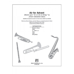 Air for Advent : for chorus and instruments - Johann Sebastian Bach