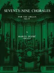 79 chorales op.28 : for the organ - Marcel Dupré