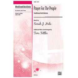 Prayer For The People SATB -Tom Fettke