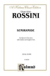 Semiramide : vocal score (it/en) - Gioacchino Rossini