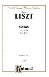 Liszt, Songs vol.3 : (nos.1-22) : - Franz Liszt