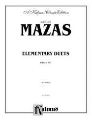 Elementary Duets op.86 : - Jacques Mazas