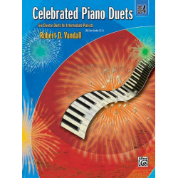 Celebrated Piano Duets - Book 4 - Robert D. Vandall