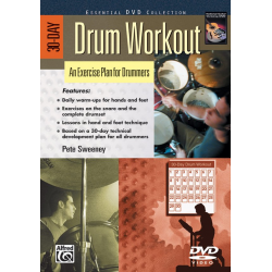 30 Day Drum Workout DVD - Pete Sweeney