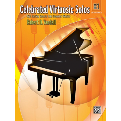 Celebrated Virtuosic Solos. Bk 1 (piano) - Robert D. Vandall