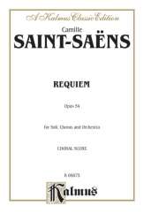 Requiem op.54 : for soli, mixed - Camille Saint-Saens