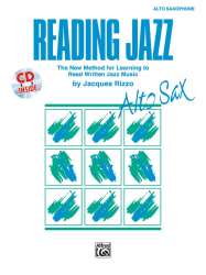 Reading Jazz (+CD) : for alto sax - Jacques Rizzo