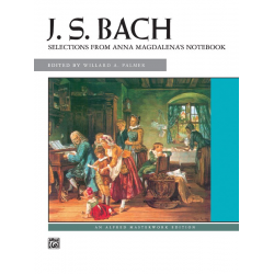 Anna Magdalena's Notebook -Johann Sebastian Bach / Arr.Willard A. Palmer